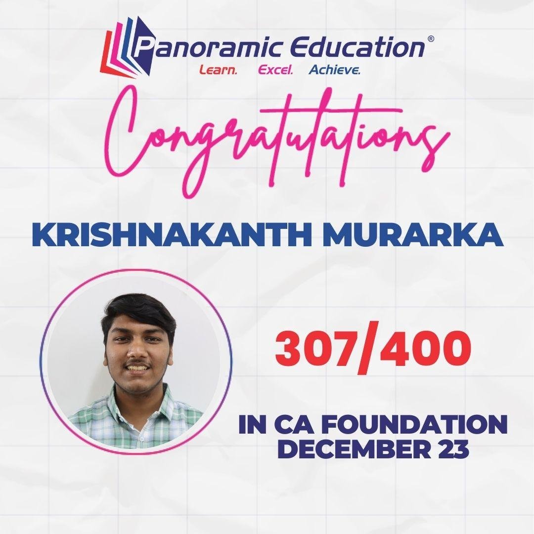 CA Foundation - December 2023