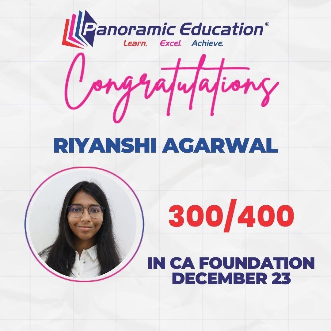 CA Foundation - December 2023