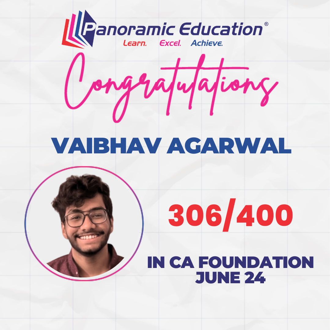 CA Foundation - June 2024