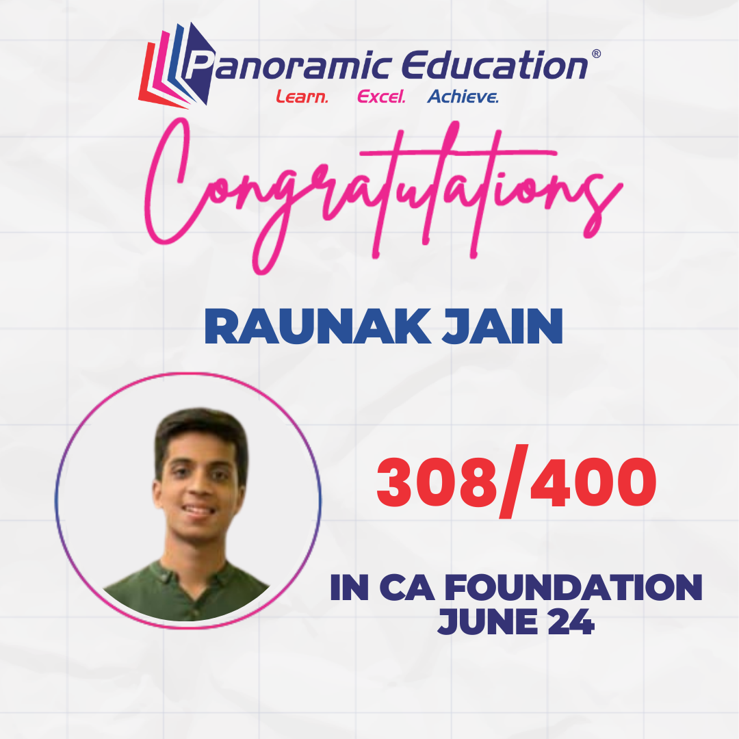 CA Foundation - June 2024