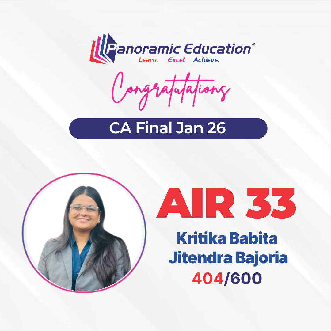 CA Final - January 2026