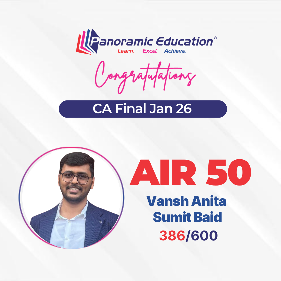 CA Final - January 2026