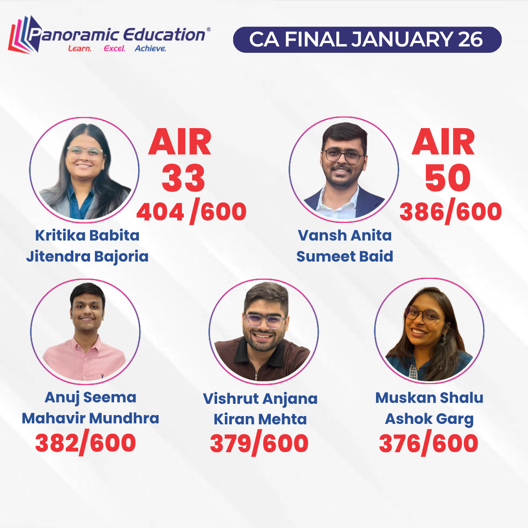 CA Final - January 2026