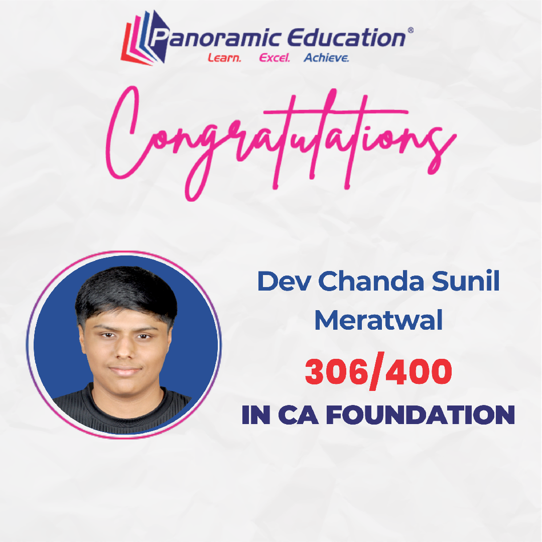 CA Foundation - January 2026